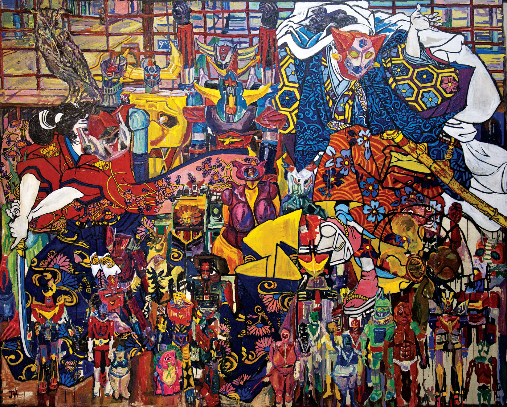 Jonathan Harkham, Kuniyoshi Series #3, 2021