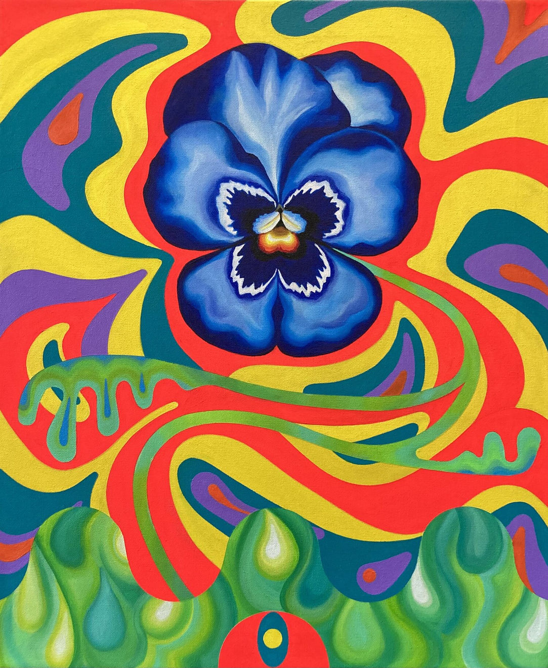 Hayley Youngs, Pansy, 2021