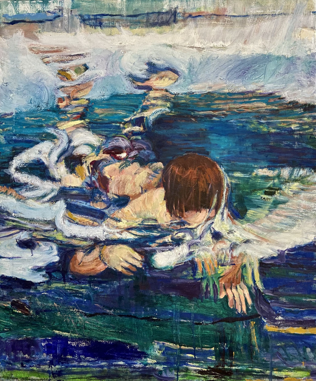 Catherine Lepp, Doggie Paddle, 2021