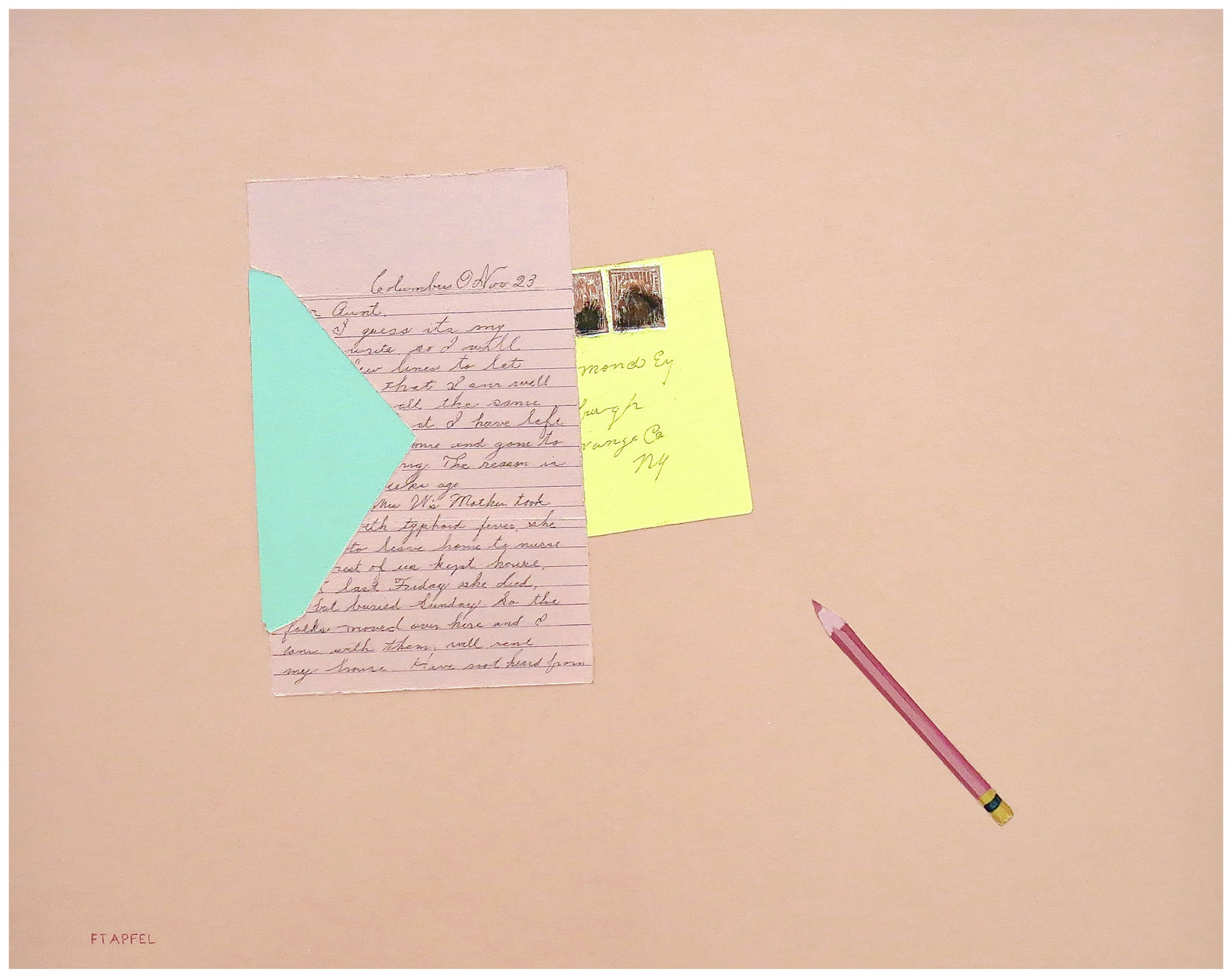 Fern T. Apfel, The Pink Pencil