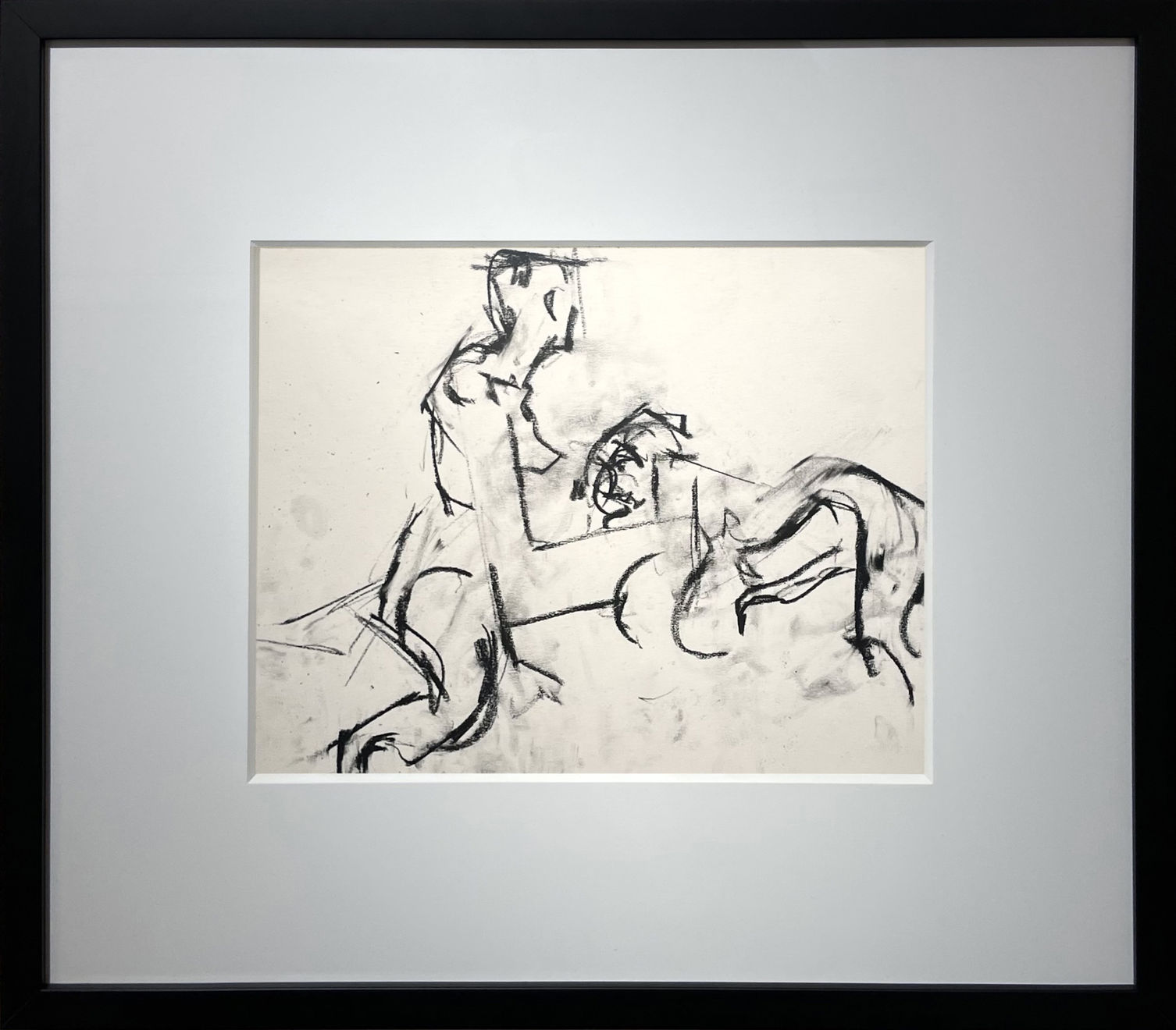 Mercedes Matter, Untitled (Figure Study) 17, c. 1966-68