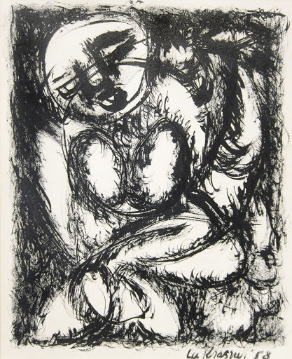 Lee Krasner, Untitled (Abstract Composition), 1958