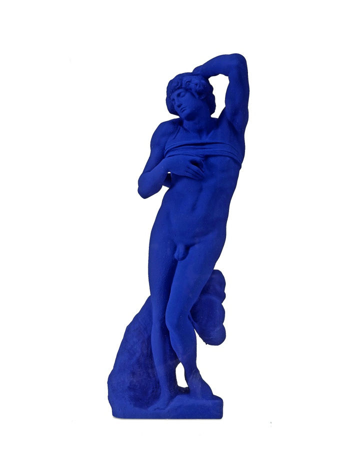 Yves Klein, L'esclave mourant d'après Michel-Ange, 1962