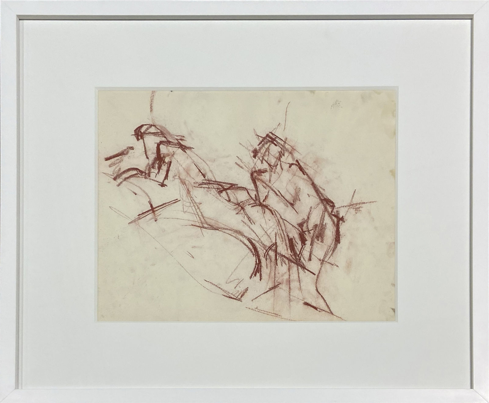 Mercedes Matter, Untitled (Figure Study) 2562, c. 1966-68