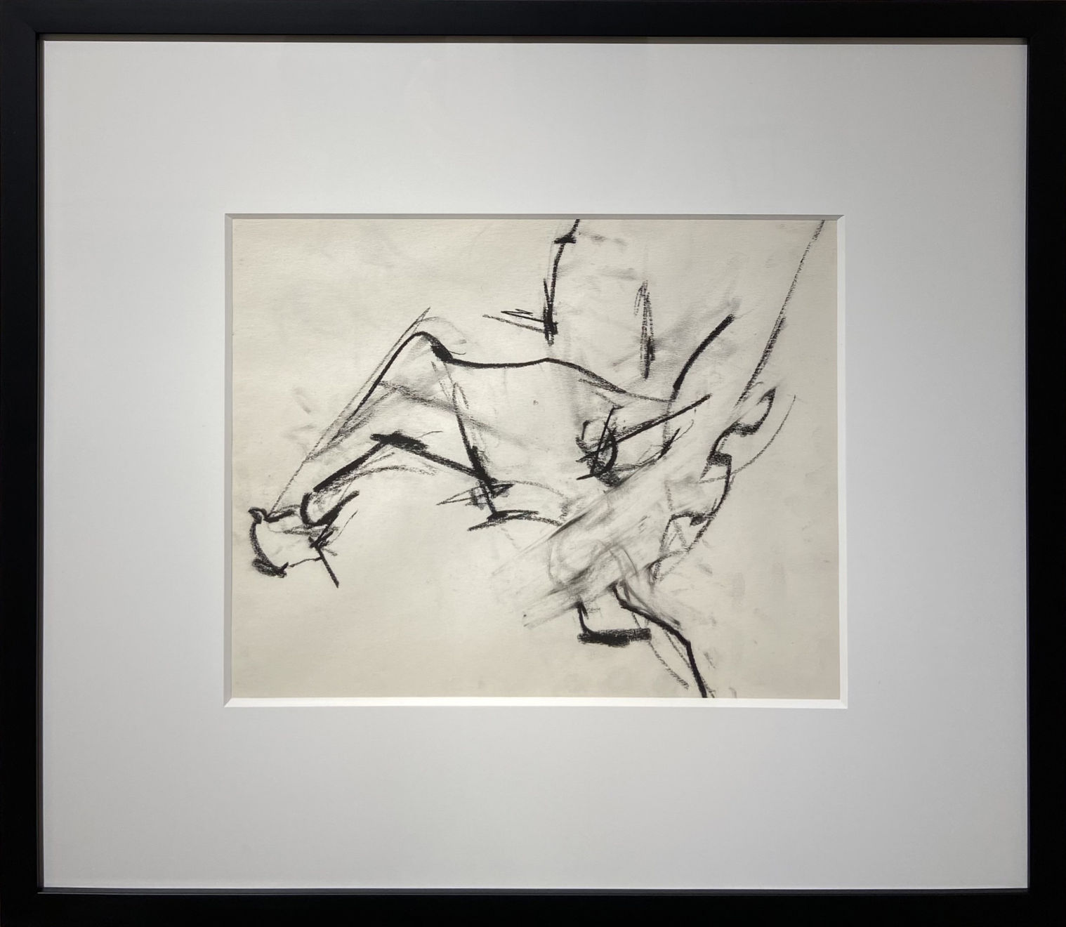 Mercedes Matter, Untitled (Figure Study) 35, c. 1966-68