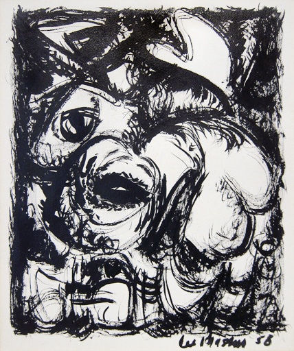 Lee Krasner, Untitled (Abstract Composition), 1958