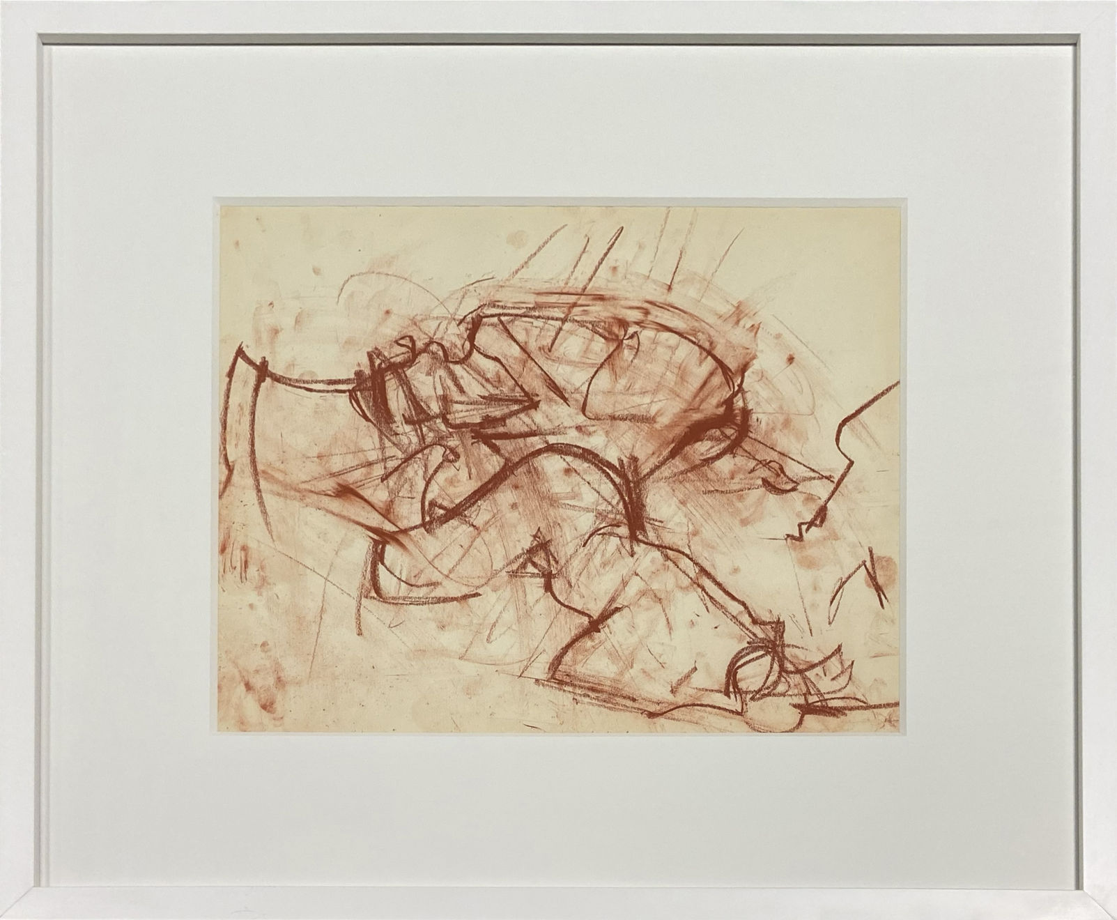 Mercedes Matter, Untitled (Figure Study) 2547, c. 1966-68