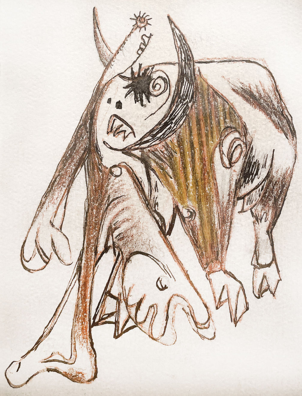 Jackson Pollock, Untitled, c. 1939-40