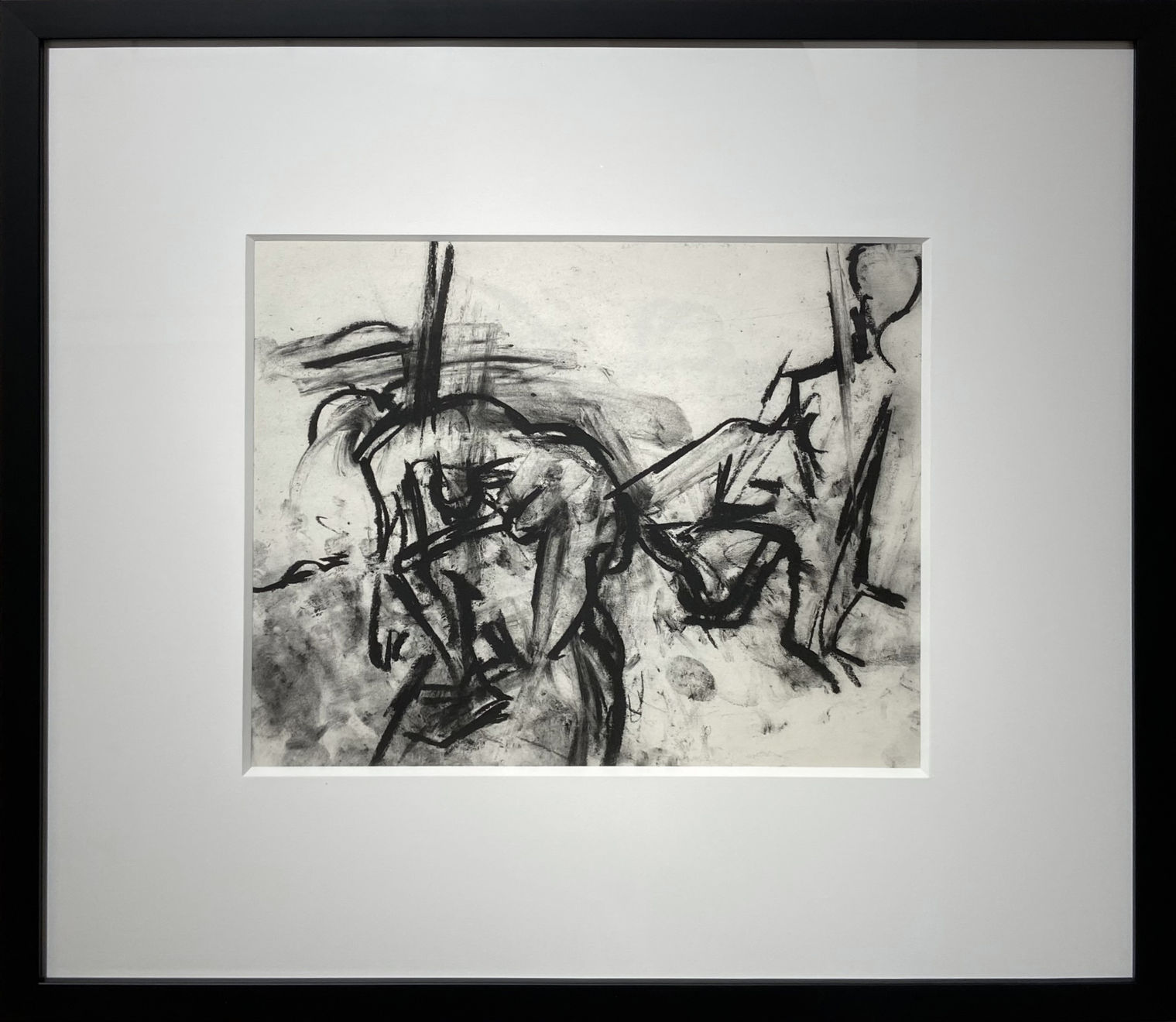 Mercedes Matter, Untitled (Figure Study) 4, c. 1966-68