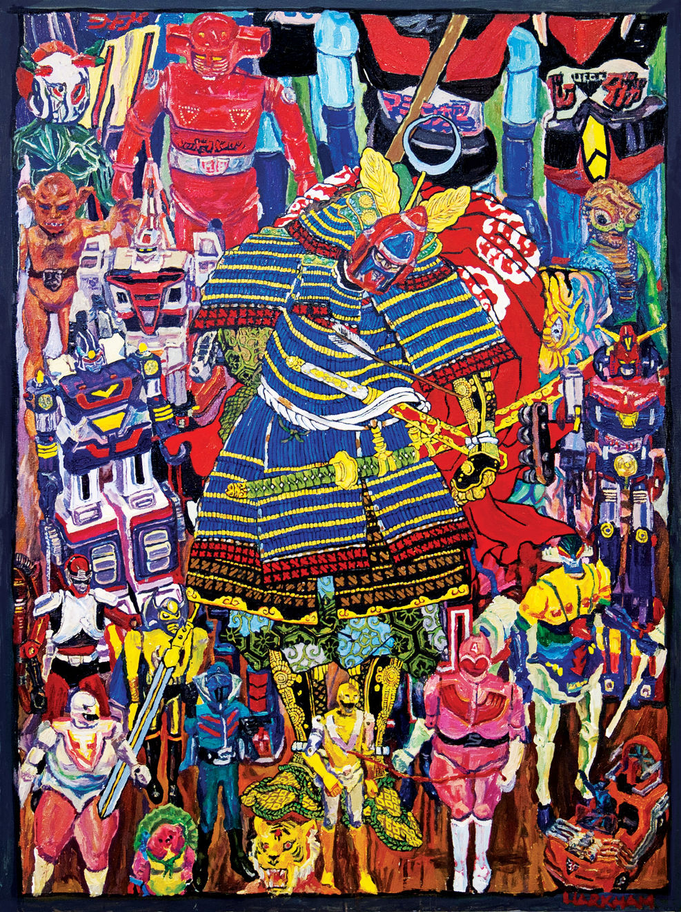 Jonathan Harkham, Kuniyoshi Study #2, 2021