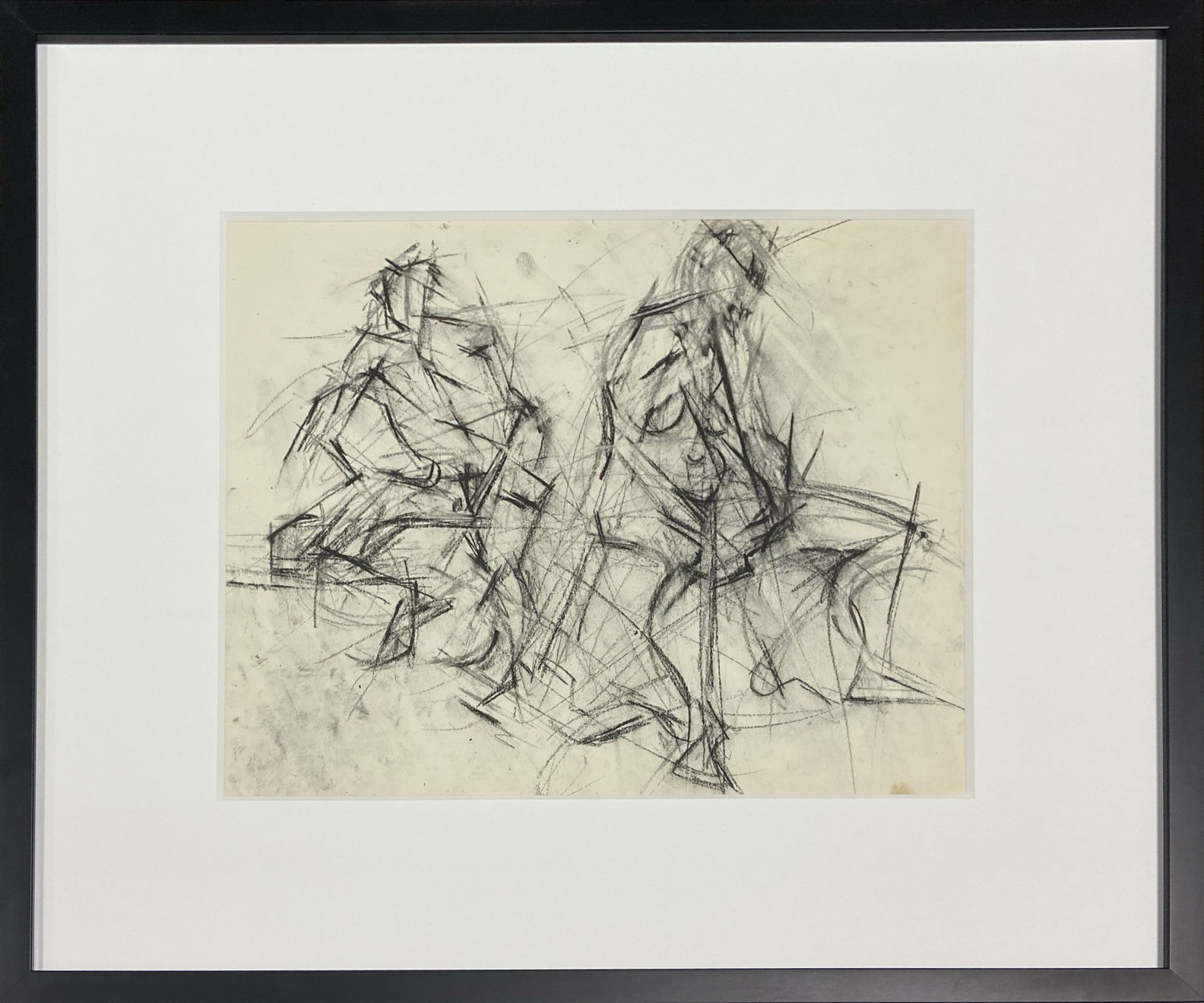 Mercedes Matter, Untitled (Figure Study) 44, c. 1966-68