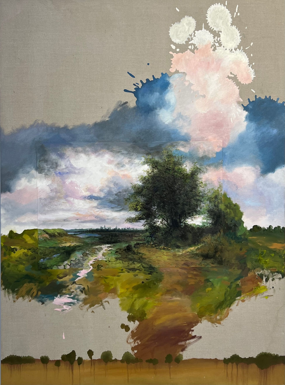 Mark William Wilson, Sun Showers (after Thomas Moran), 2022