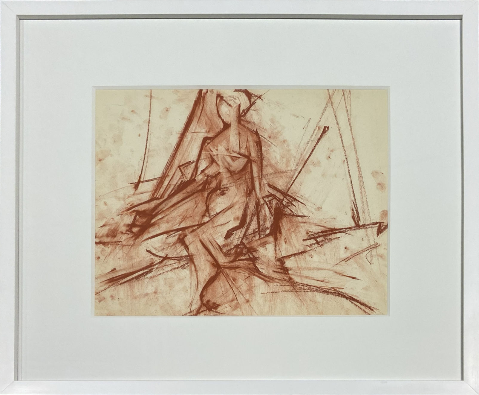 Mercedes Matter, Untitled (Figure Study) 2559, c. 1966-68