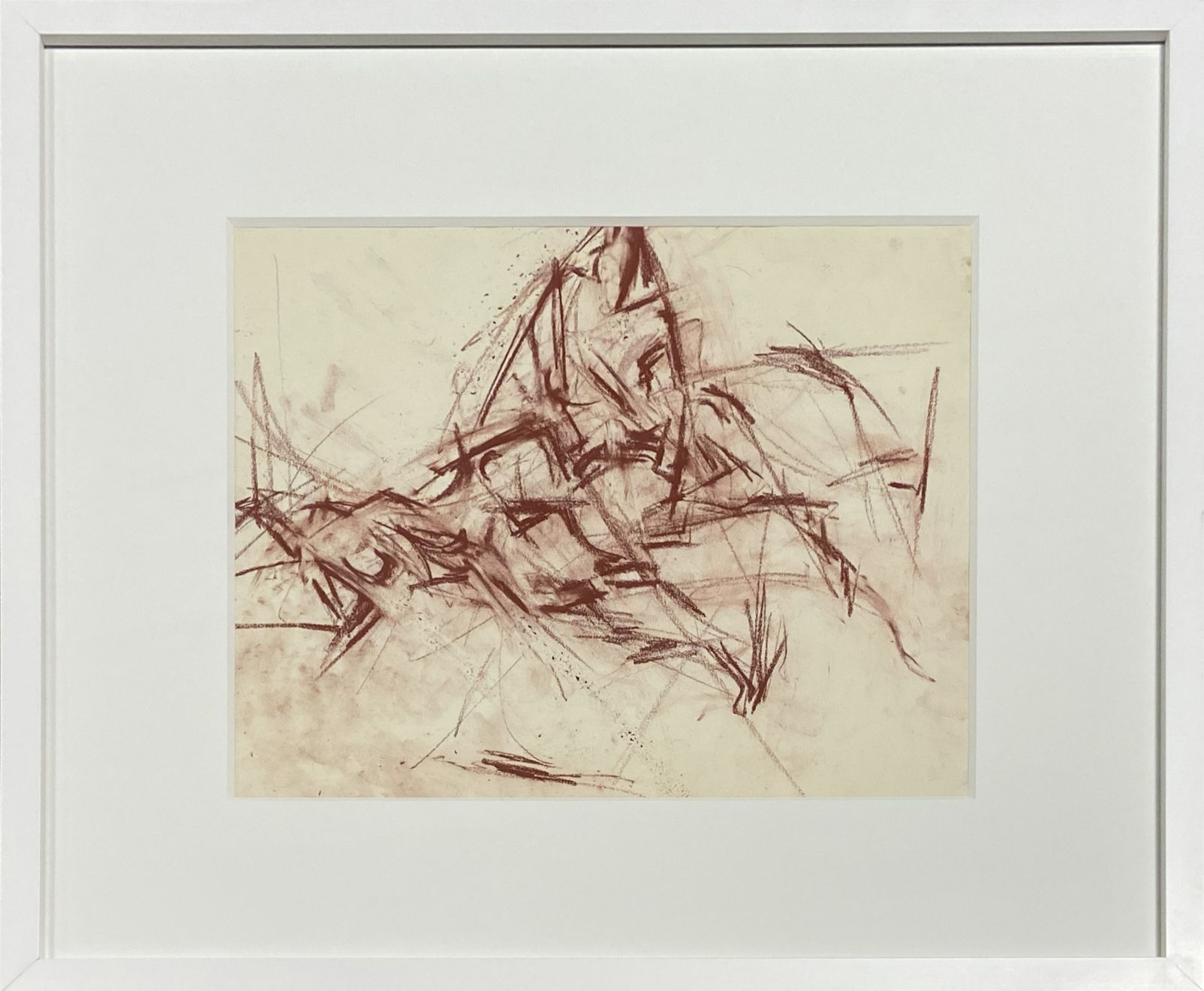 Mercedes Matter, Untitled (Figure Study) 2549, c. 1966-68
