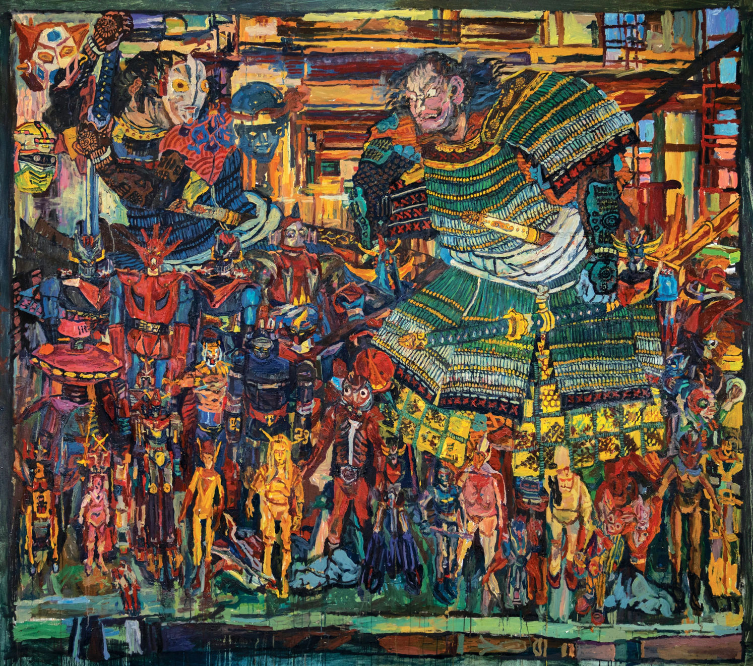 Jonathan Harkham, Kuniyoshi Series #1, 2021