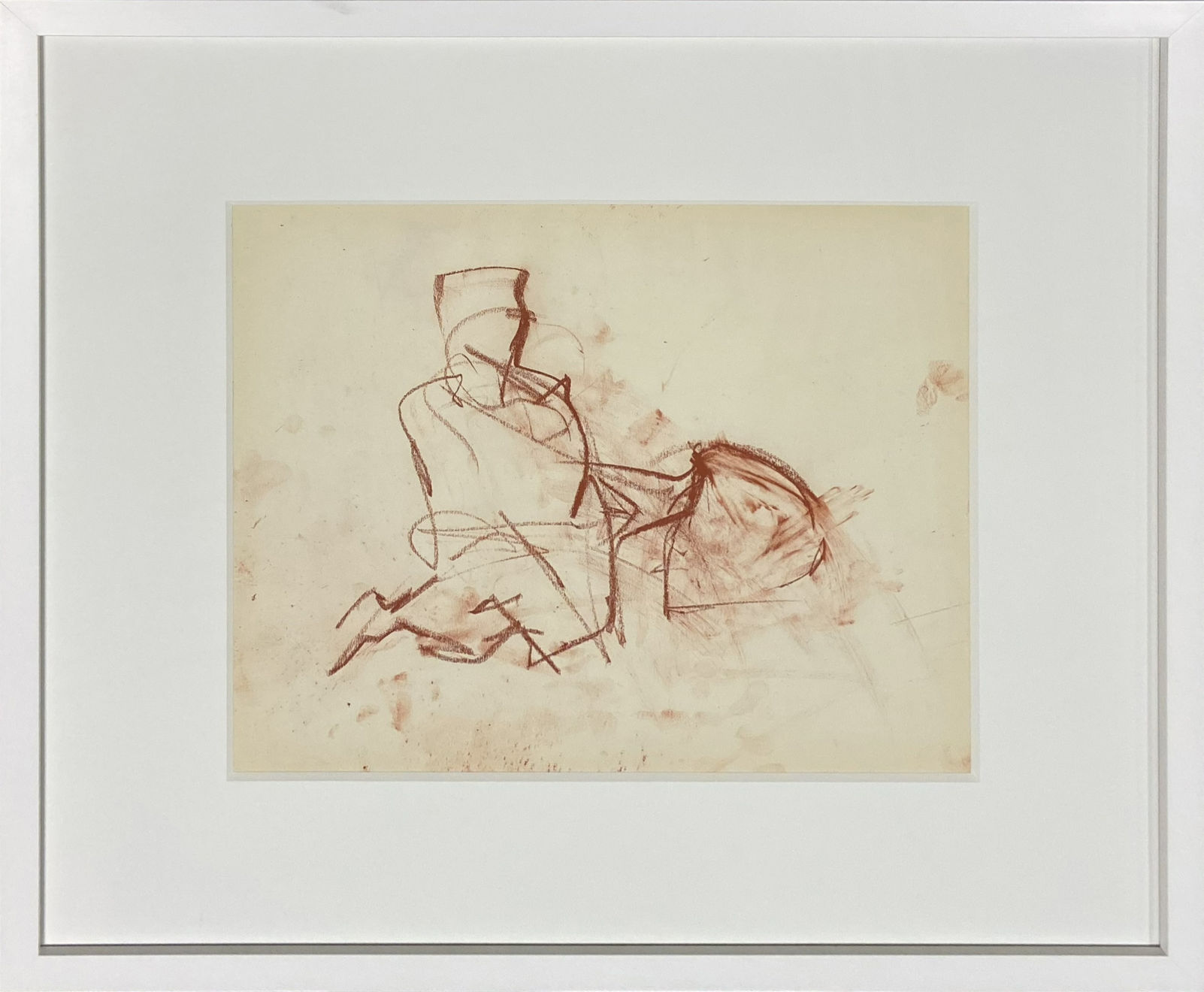 Mercedes Matter, Untitled (Figure Study) 2561, c. 1966-68
