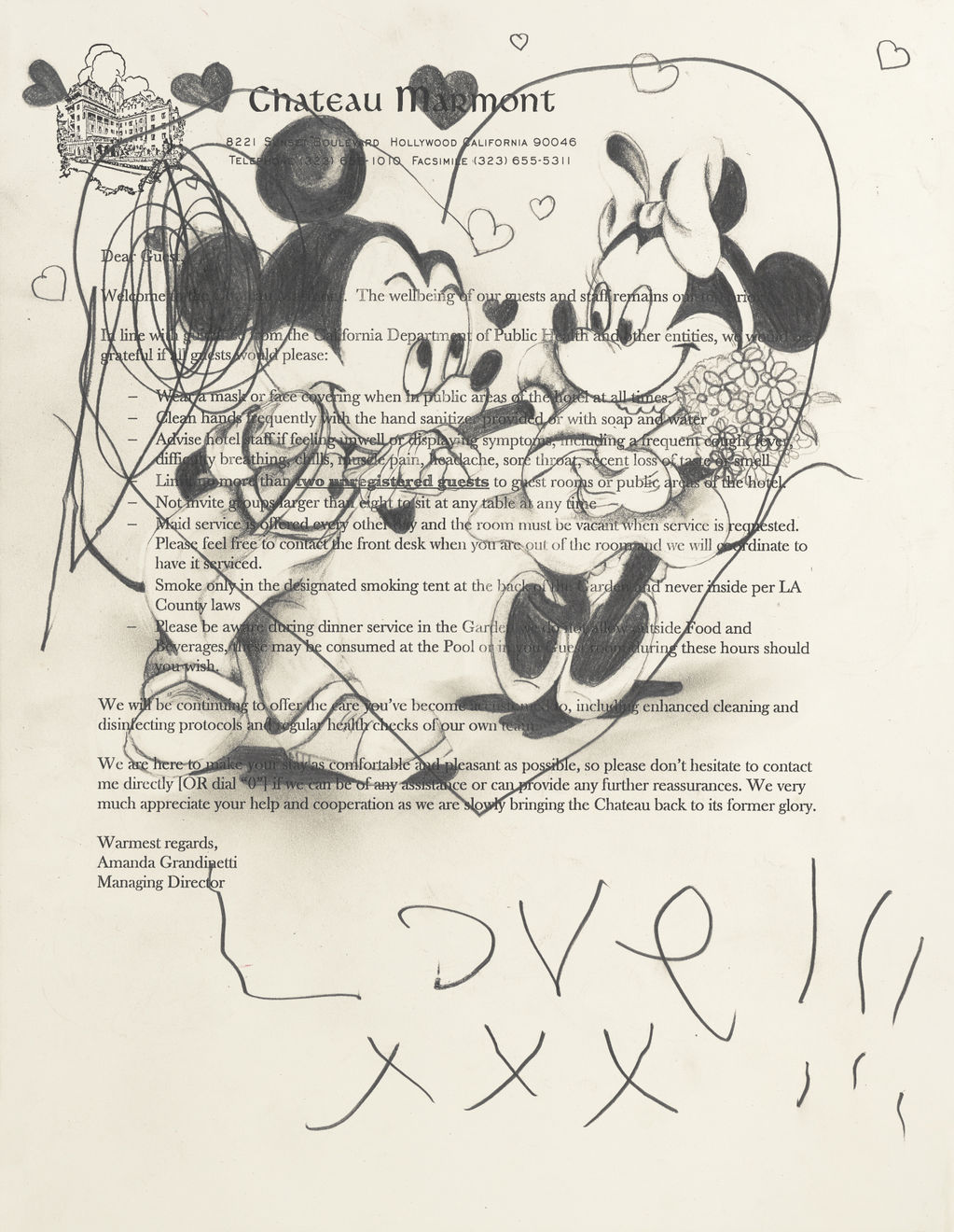 Dana Louise Kirkpatrick, Mickey and Minnie (Love!!!), 2022