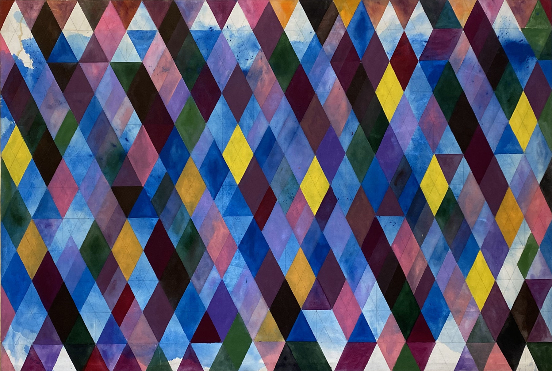 Arlene Slavin, Sunset Shadows, 1973