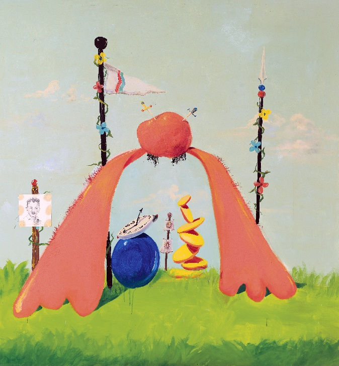 George Condo, Billy has Mind Ticks, 1992