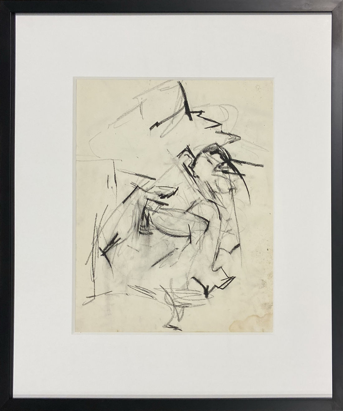 Mercedes Matter, Untitled (Figure Study) 49, c. 1966-68