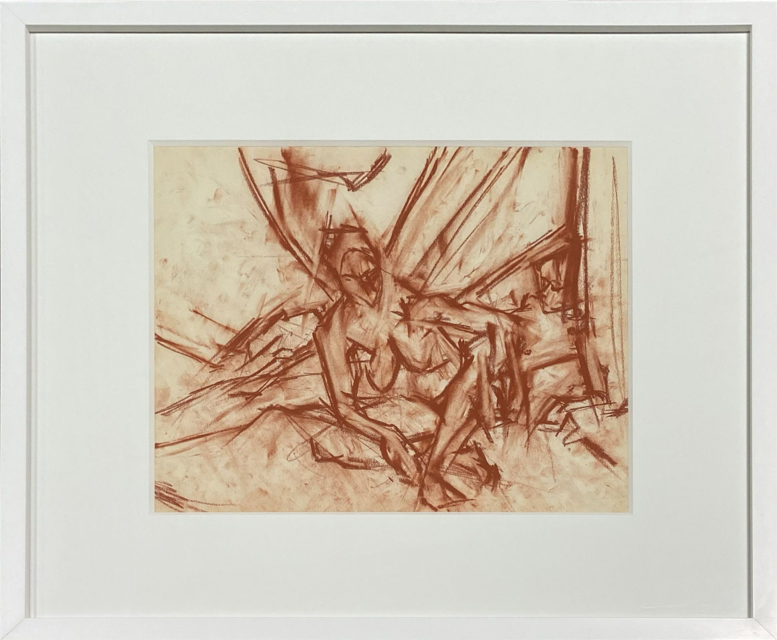 Mercedes Matter, Untitled (Figure Study) 2552, c. 1966-68