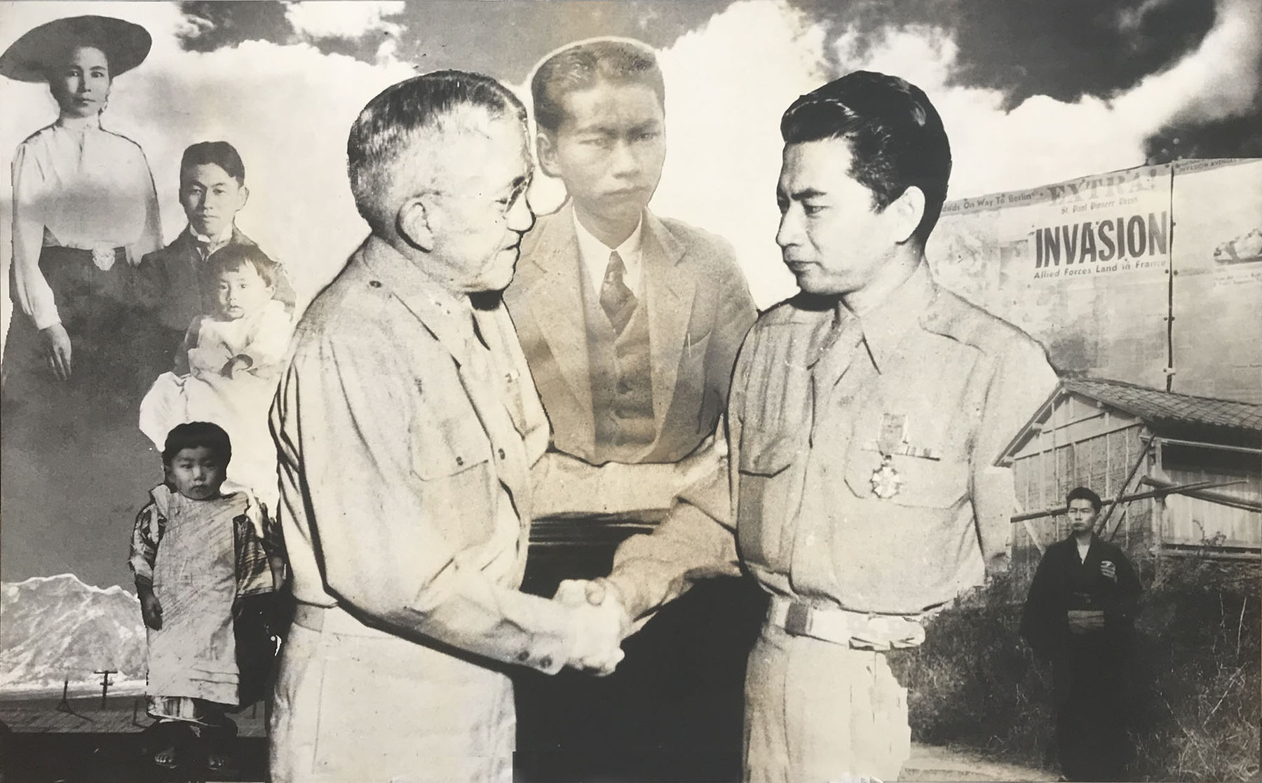 Michi Itami, The Irony of Being American I, 1995