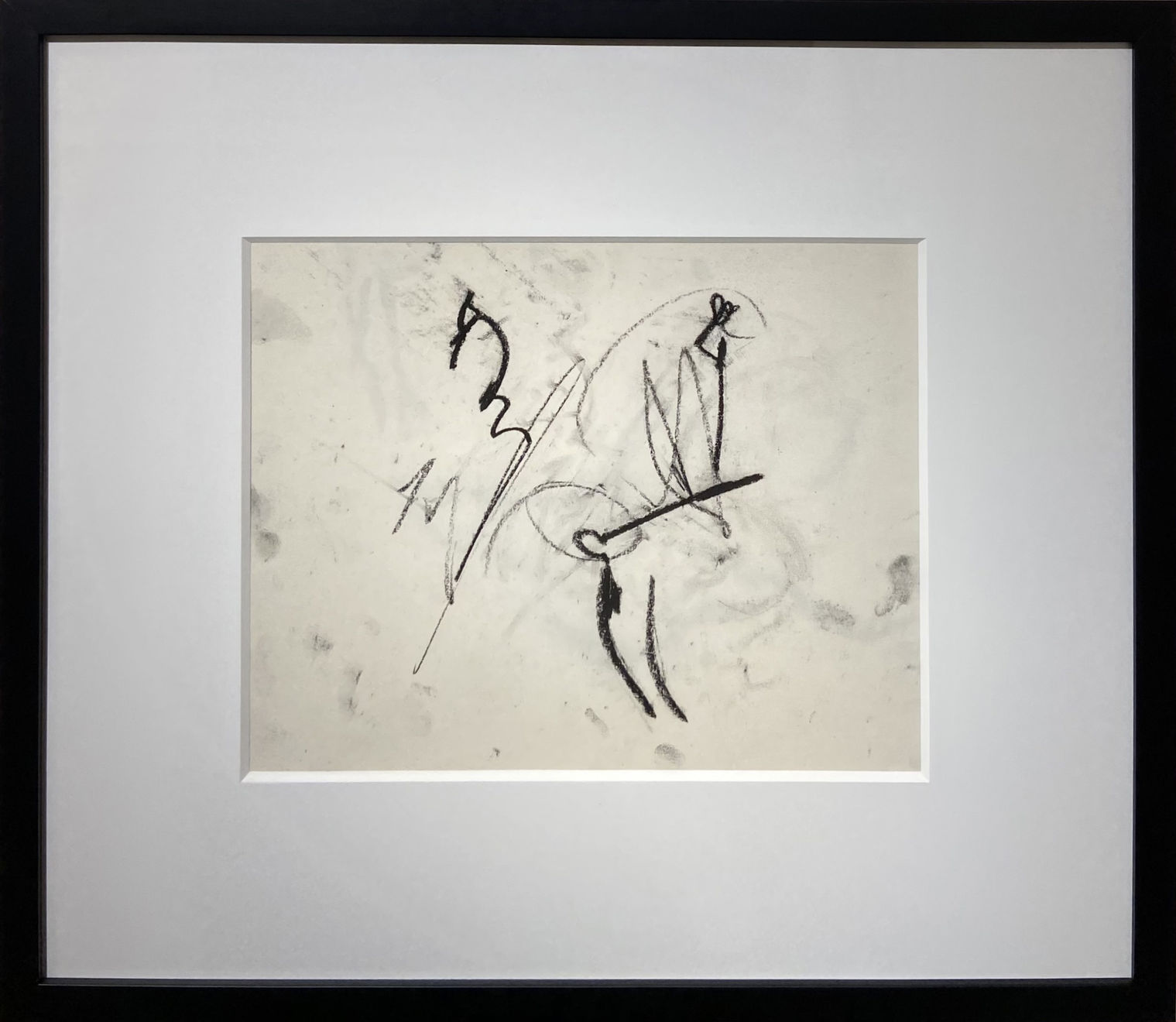 Mercedes Matter, Untitled (Figure Study) 37, c. 1966-68