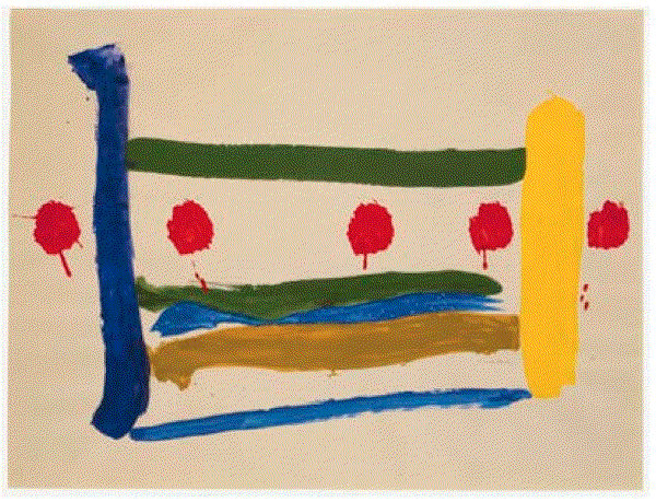Helen Frankenthaler, Untitled, 1961-62