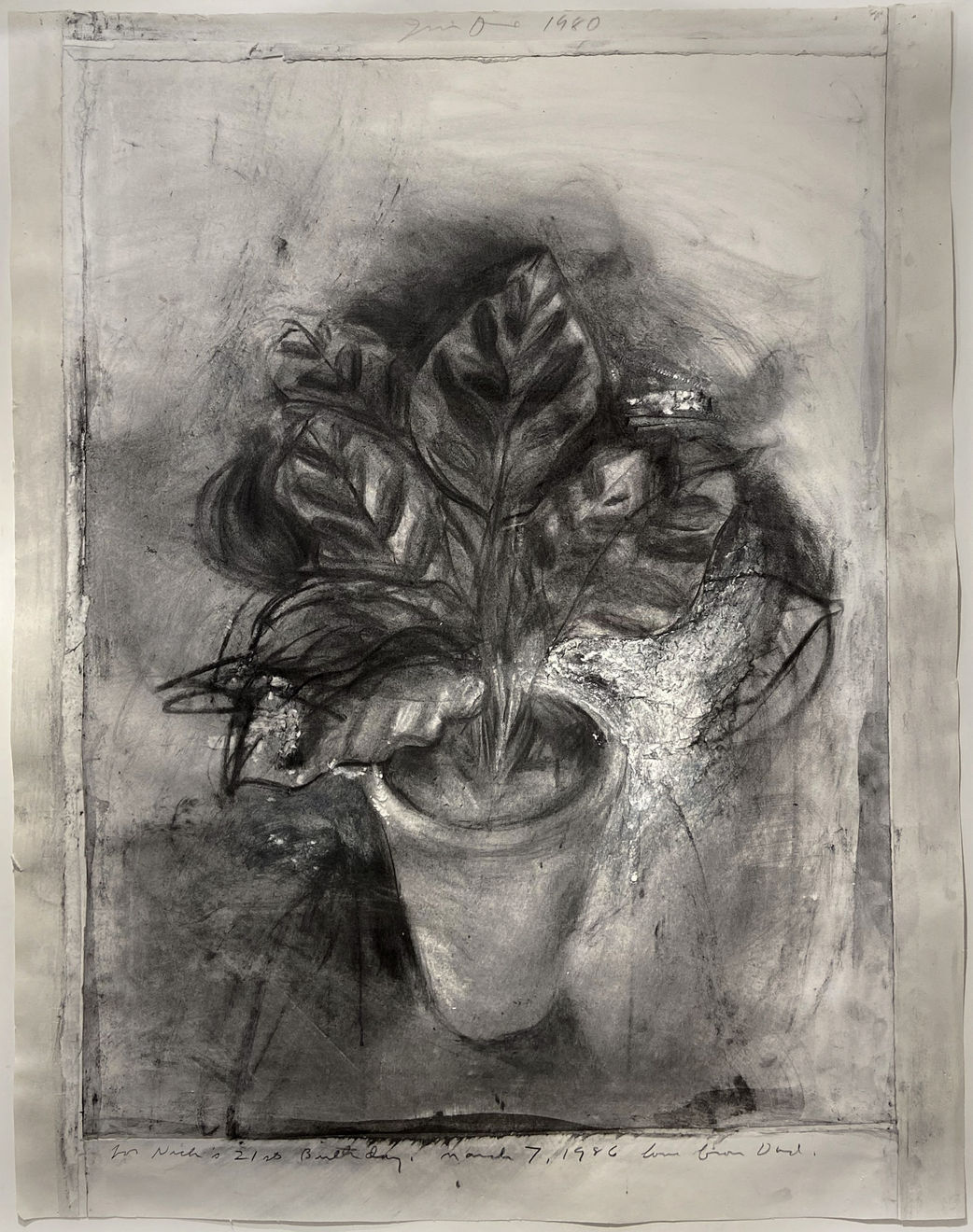 Jim Dine, Still Life, 1980