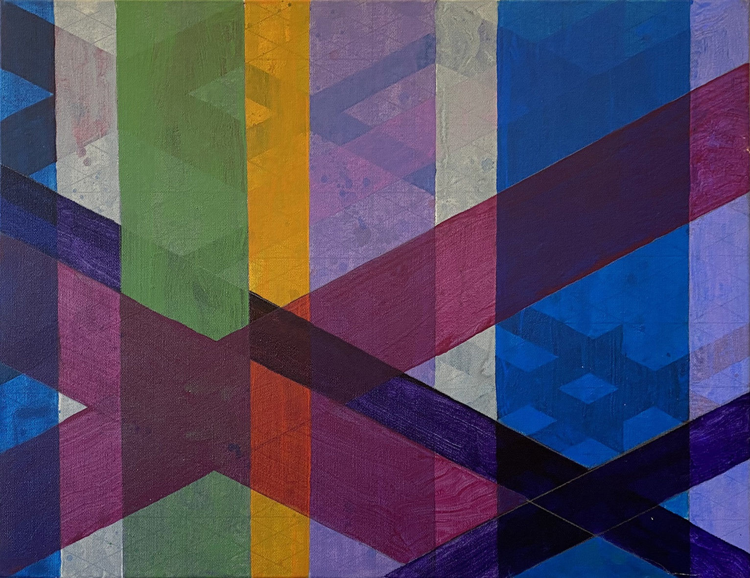 Arlene Slavin, Intersections Portal #9, 2021