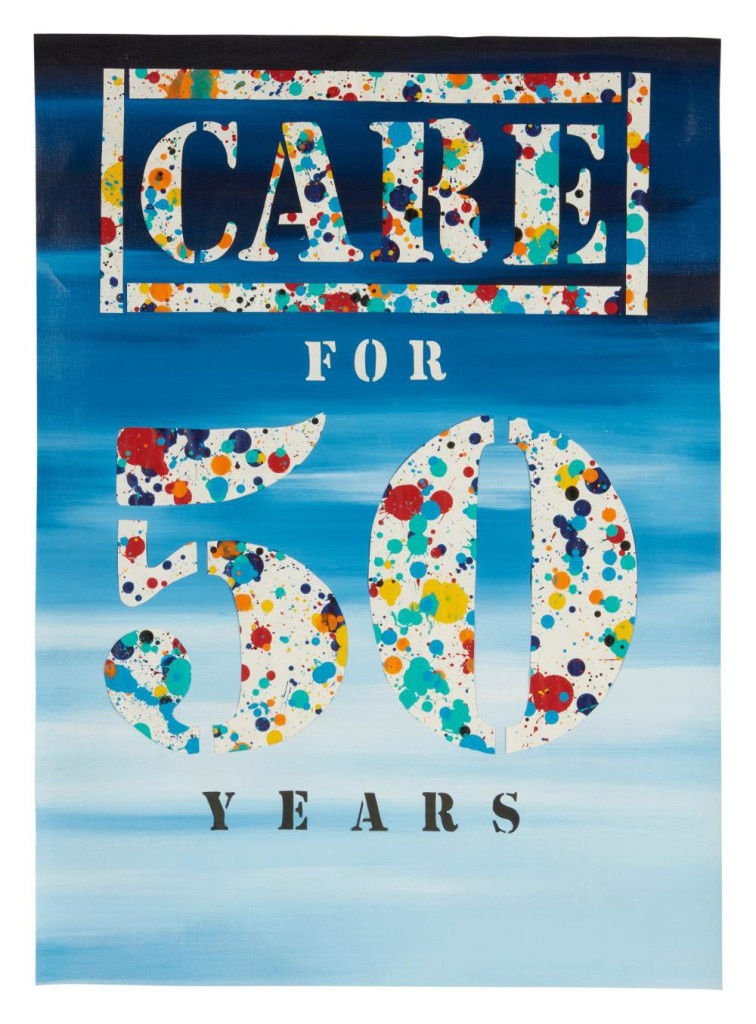 Ed Ruscha, CARE, 1995
