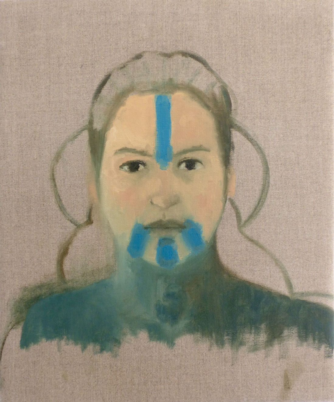 Dalila Dalléas Bouzar, Autoportrait #6, 2018