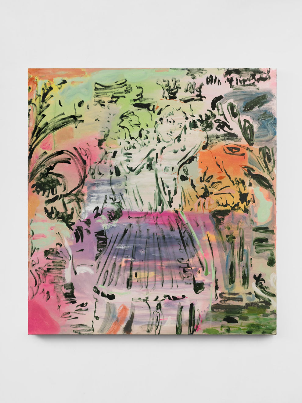 Tomo Campbell, For Ages, 2024, Oil on canvas, 150 x 140 cm