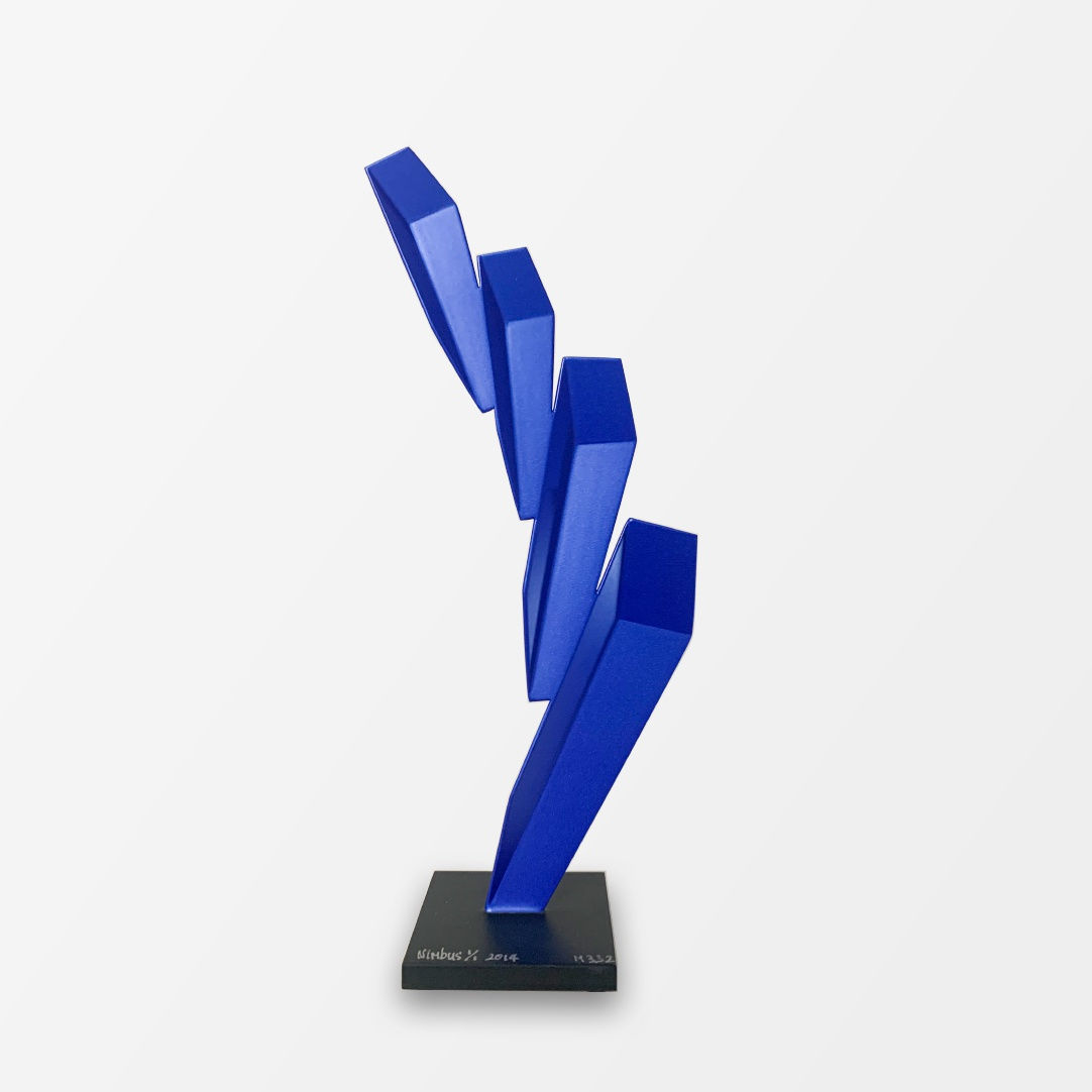 Rafael Barrios, Nimbus (Iridescent Blue), 2014