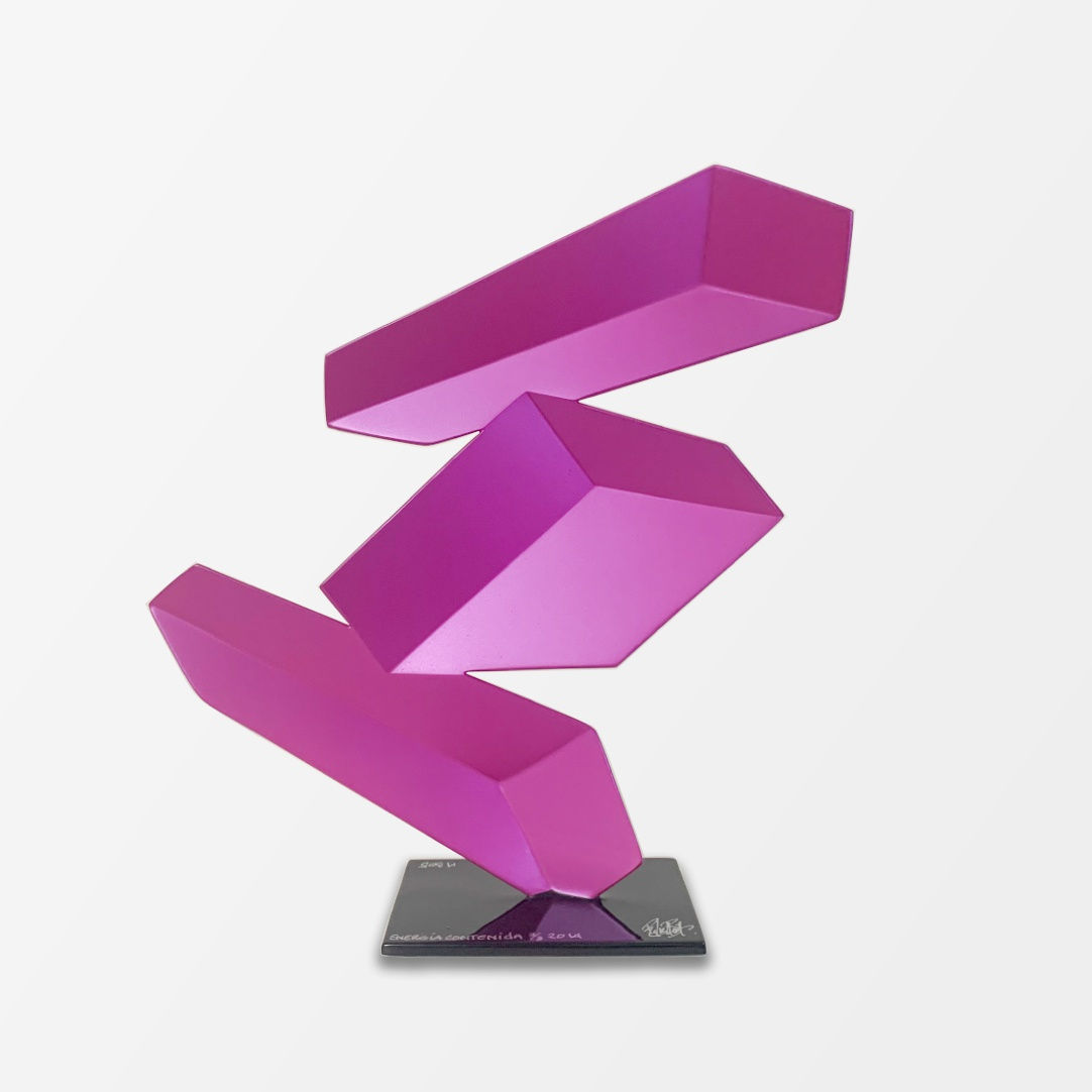 Rafael Barrios, Energeia Contenida (Magenta Opal), 2014