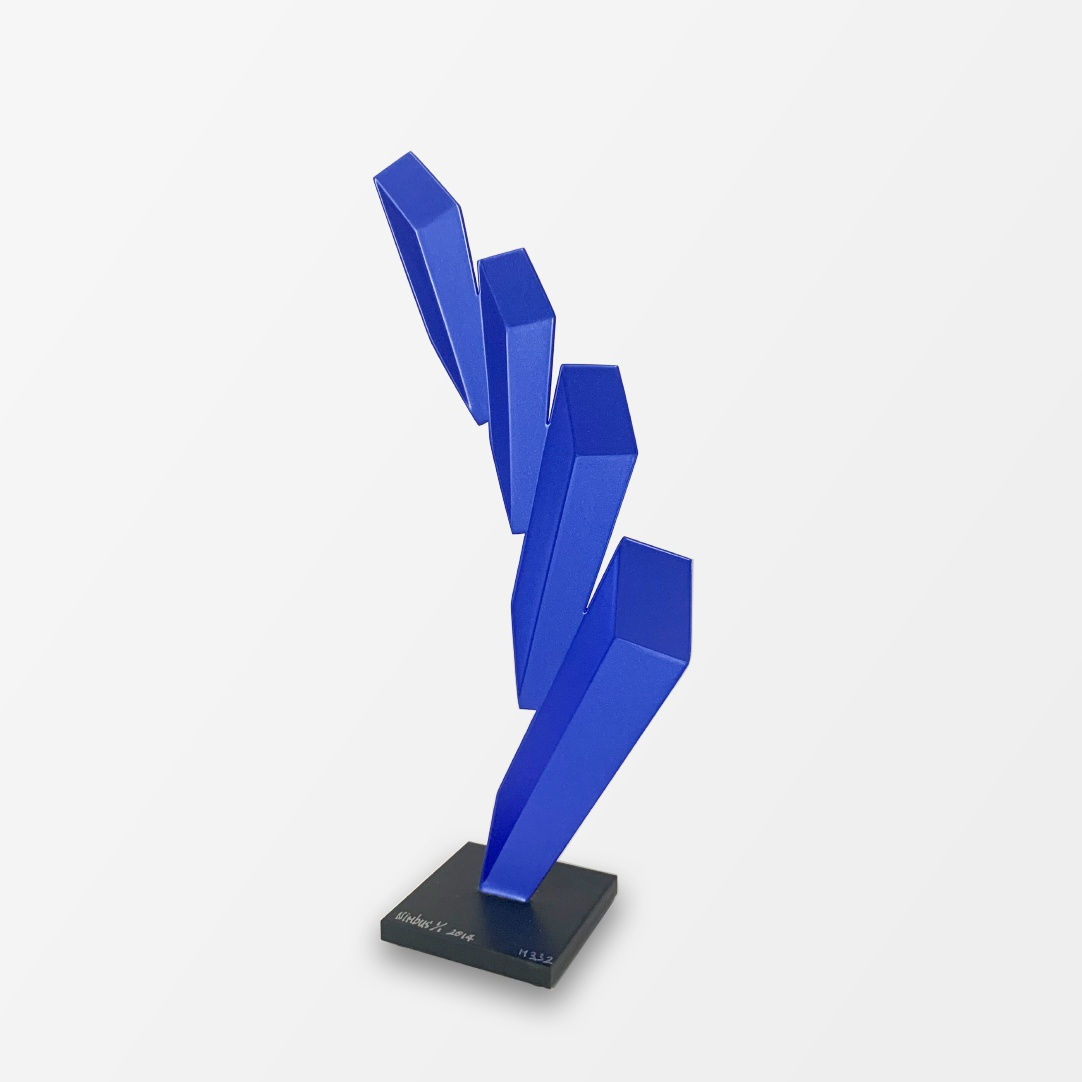 Rafael Barrios, Nimbus (Iridescent Blue), 2014