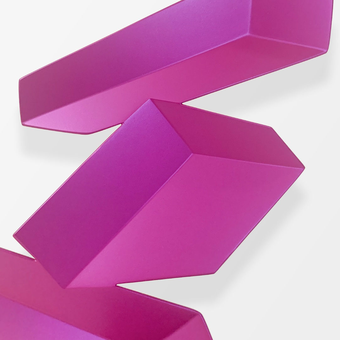 Rafael Barrios, Energeia Contenida (Magenta Opal), 2014