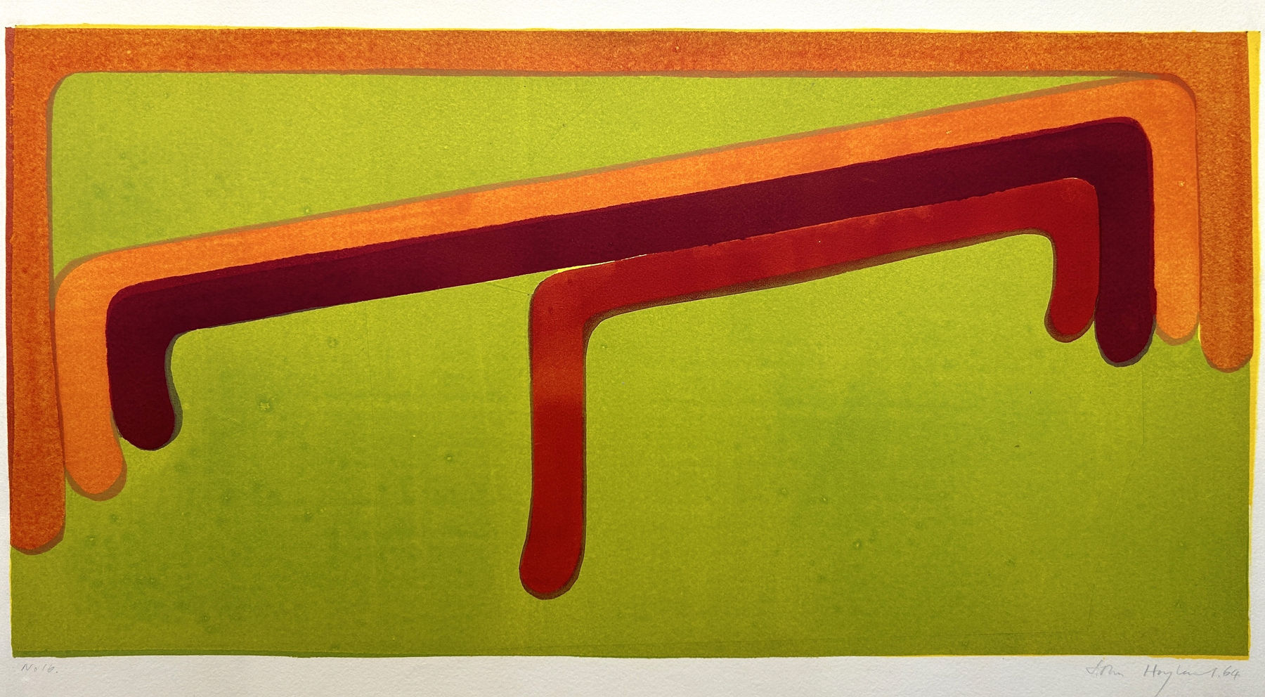 John Hoyland, Untitled, 1964