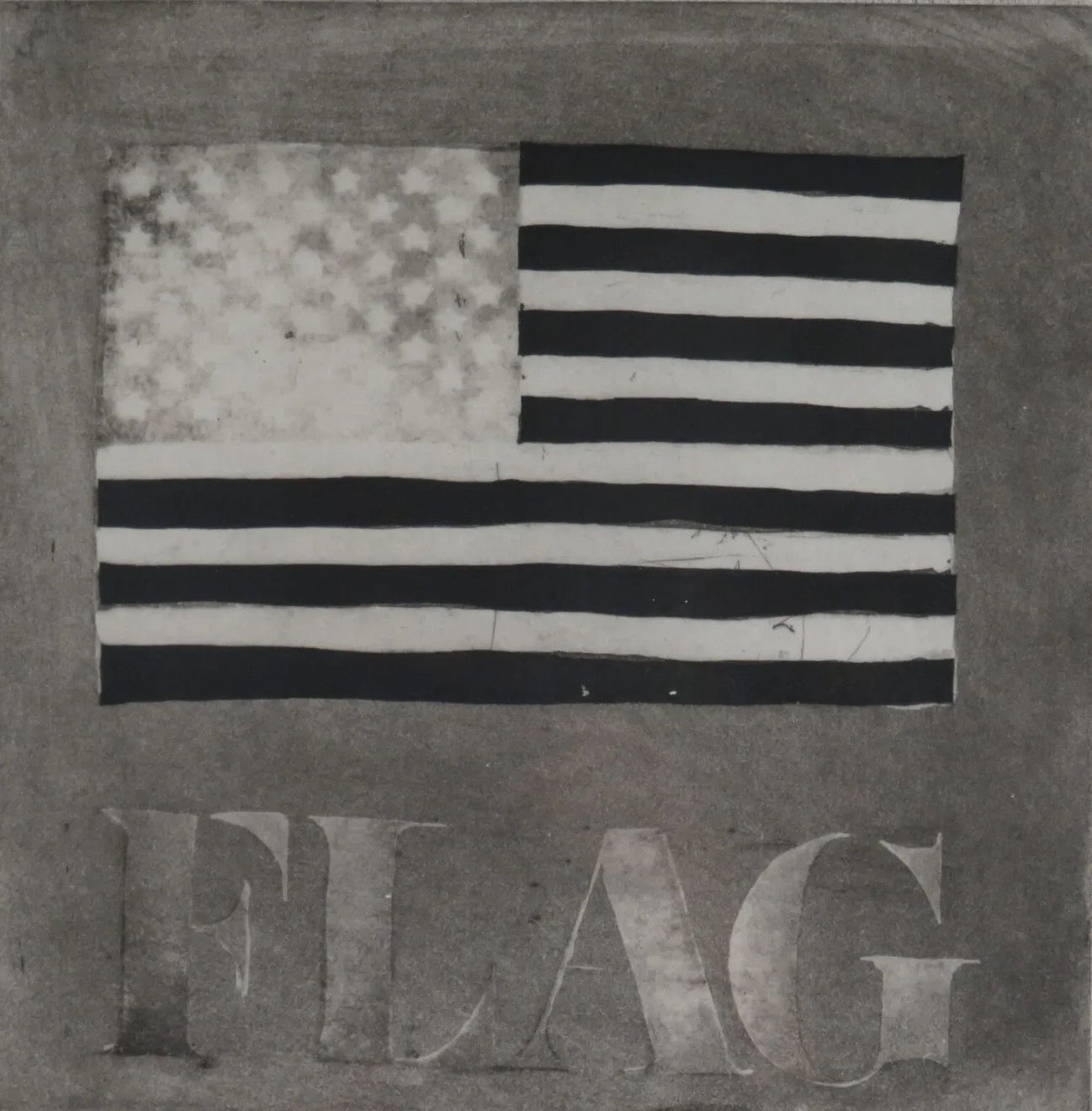 Christmas Secret Bid Auction 2024, LOT 1: Norman Ackroyd - Flag, 1970