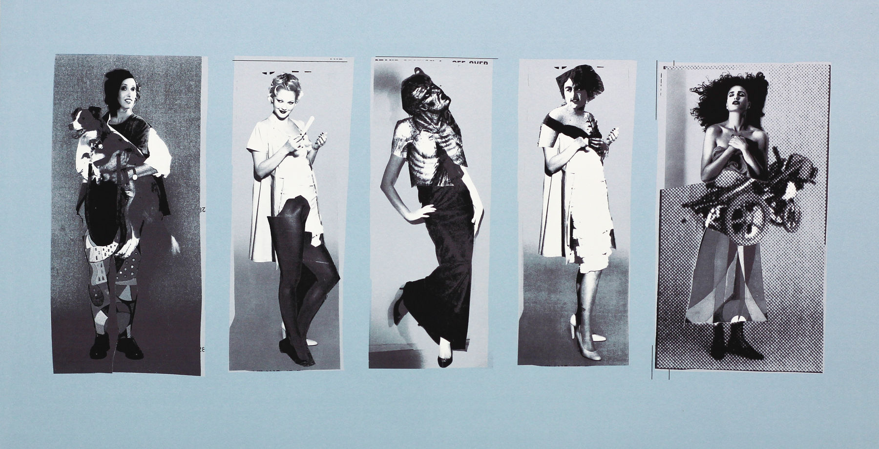 Eduardo Paolozzi, Untitled (5 women), c. 1990's