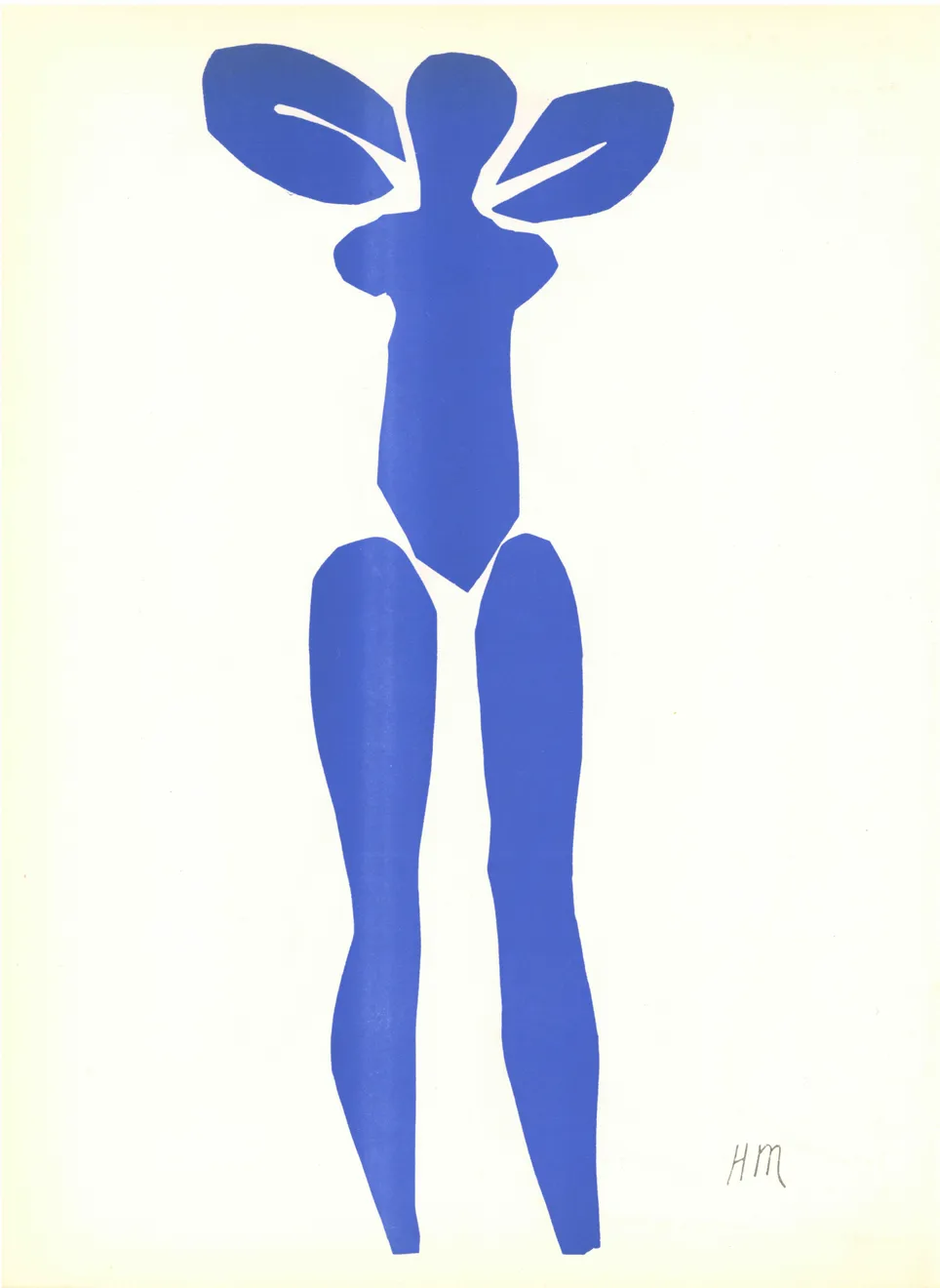 Summer Secret Bid Auction 2023, LOT 142: Henri Matisse - Nu Bleu X, 1954