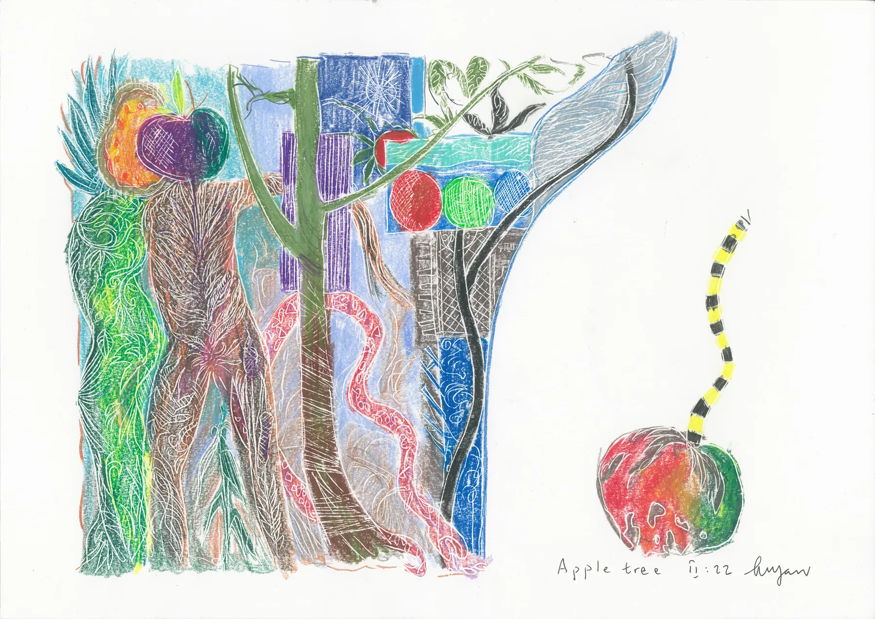 Summer Secret Bid Auction 2023, LOT 138: Andrew Marr - Apple Tree II:22, 2022