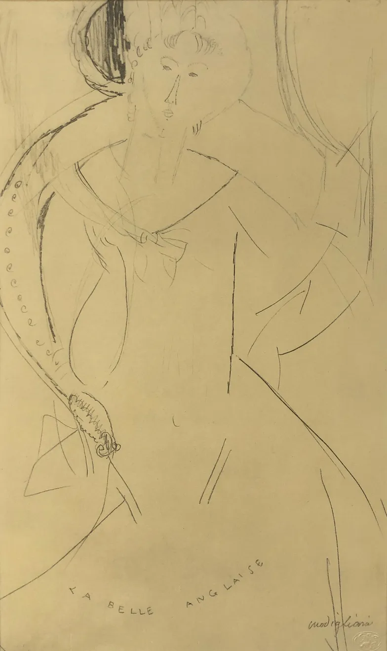 Summer Secret Bid Auction 2022, LOT 143: Amadeo Modigliani - La belle anglaise, 1959