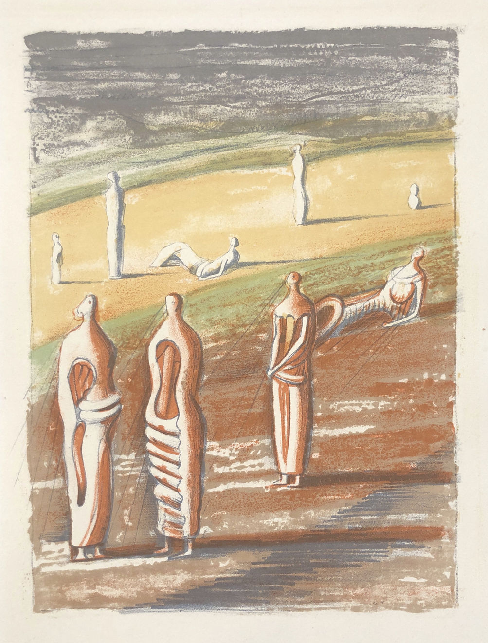 Henry Moore, Twilight Landscape, 1950