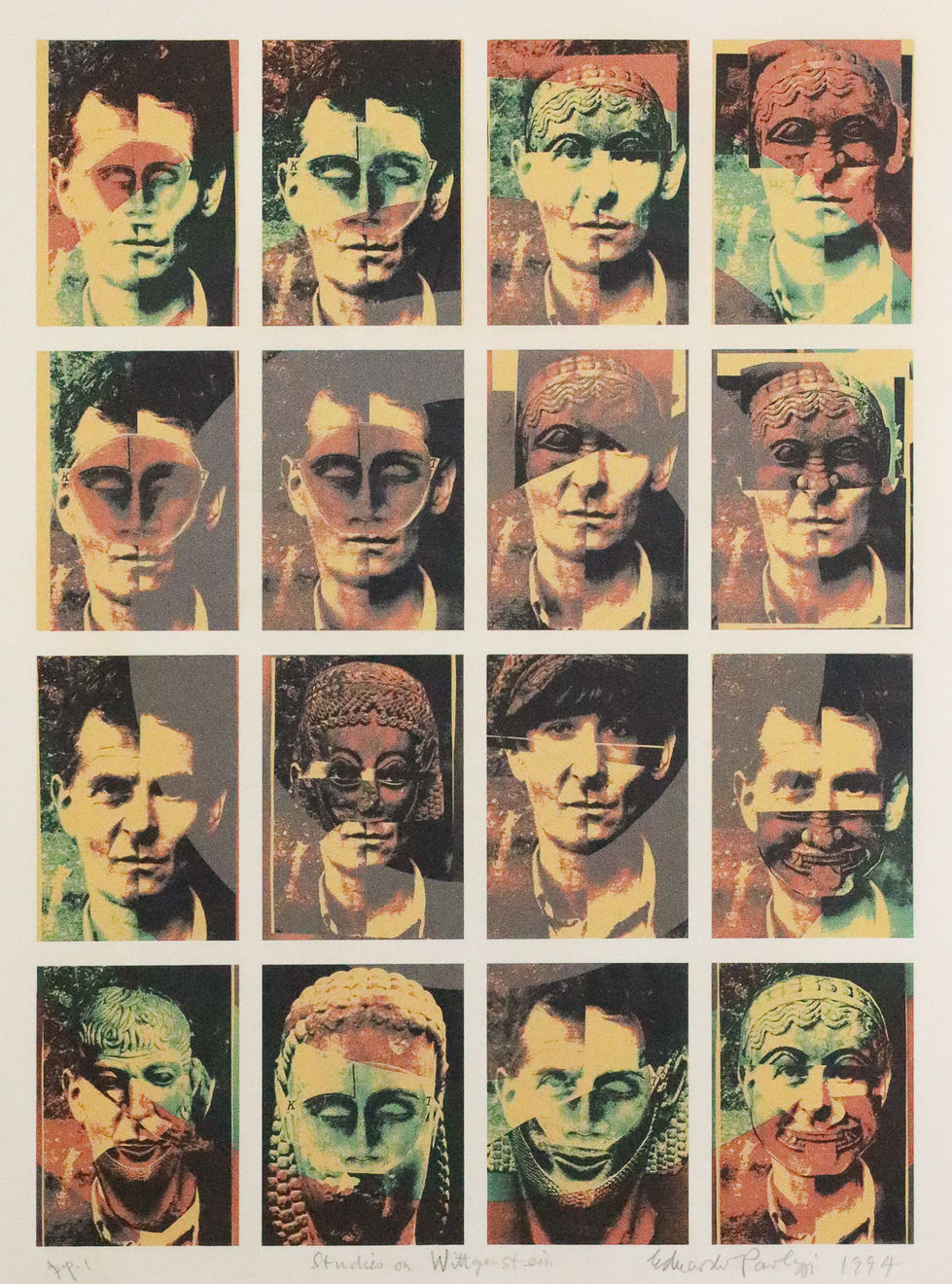 Eduardo Paolozzi, Studies on Wittgenstein, 1994