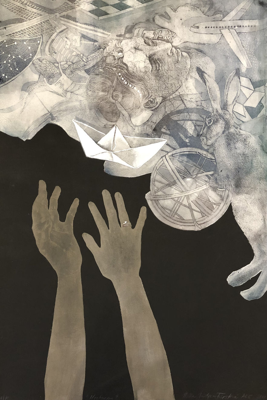 Christmas Auction 2021, LOT 70: Mîla Fürstová - Nocturno, 2001