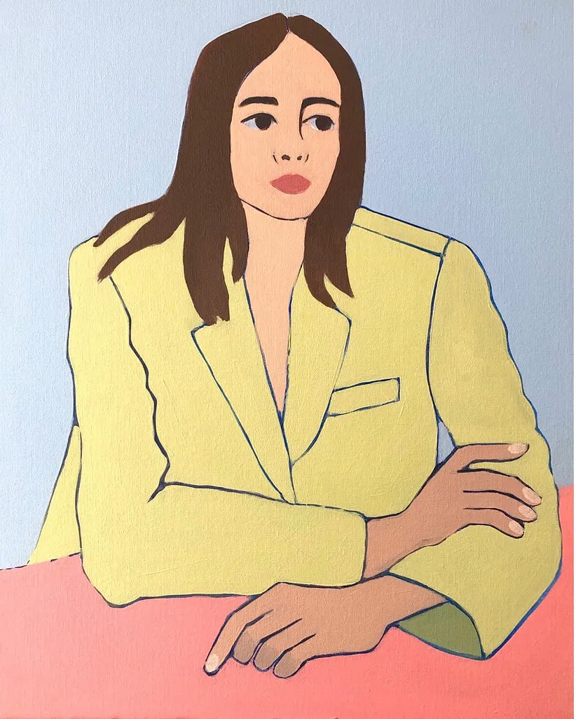 Christmas Auction 2021, LOT 158: Susie Stone - Lime Jacket, 2021