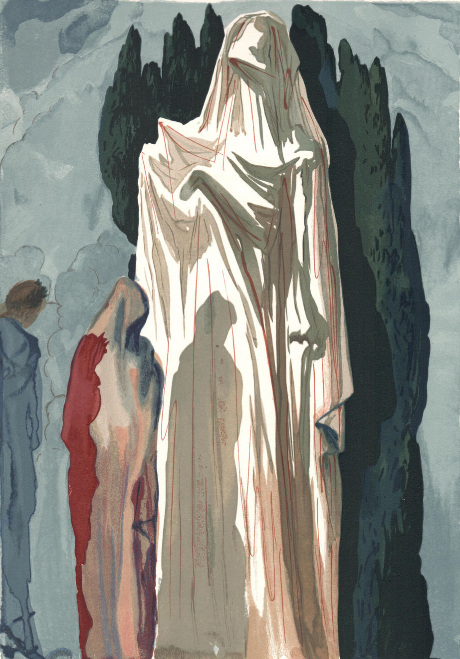 Salvador Dalí, Heretics (Inferno: Canto 10), 1960-64