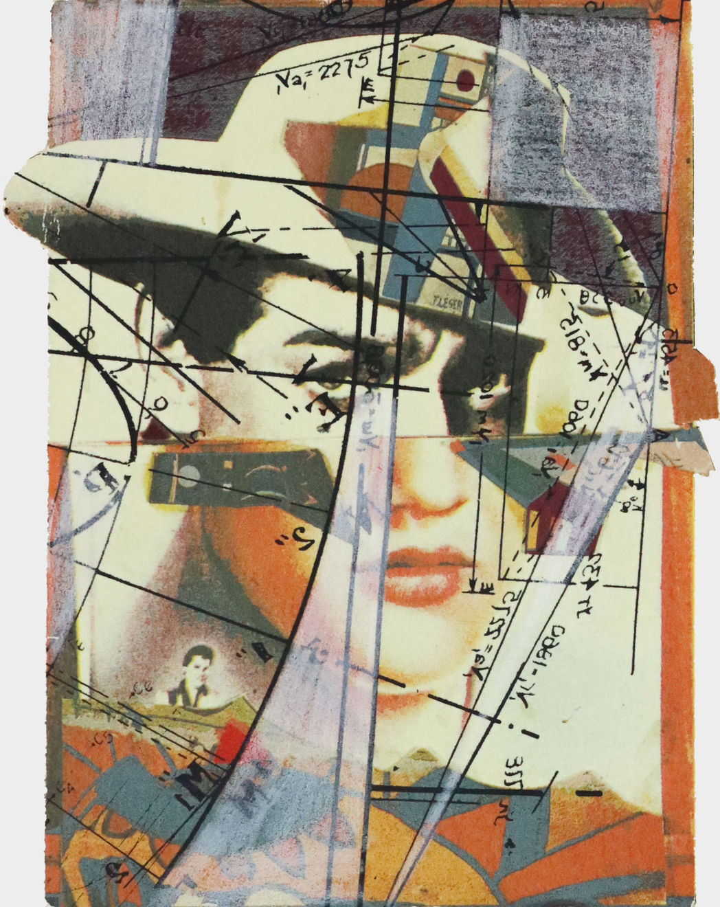 Eduardo Paolozzi, Untitled IV (maquette for 9 heads), 1995