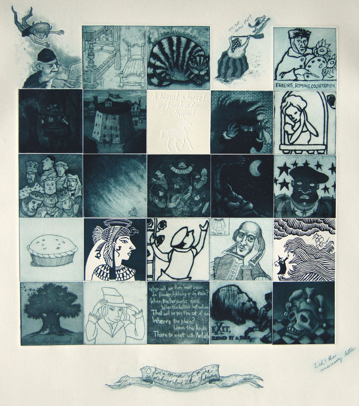 Christmas Auction 2021, LOT 10: Mychael Barratt - O for a Muse of Fire